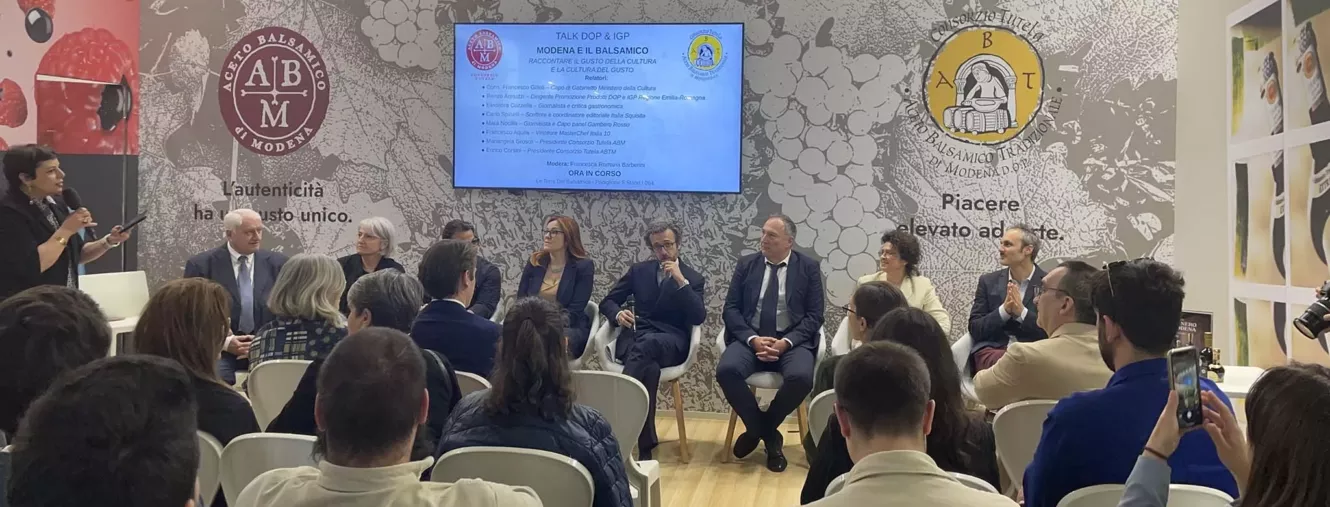 aceto balsamico tradizionale di modena - cibus 2024 talk