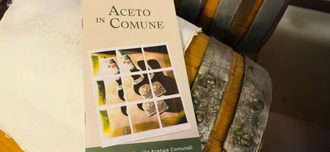 aceto balsamico tradizionale di modena - presentazione guida acetaie in comune