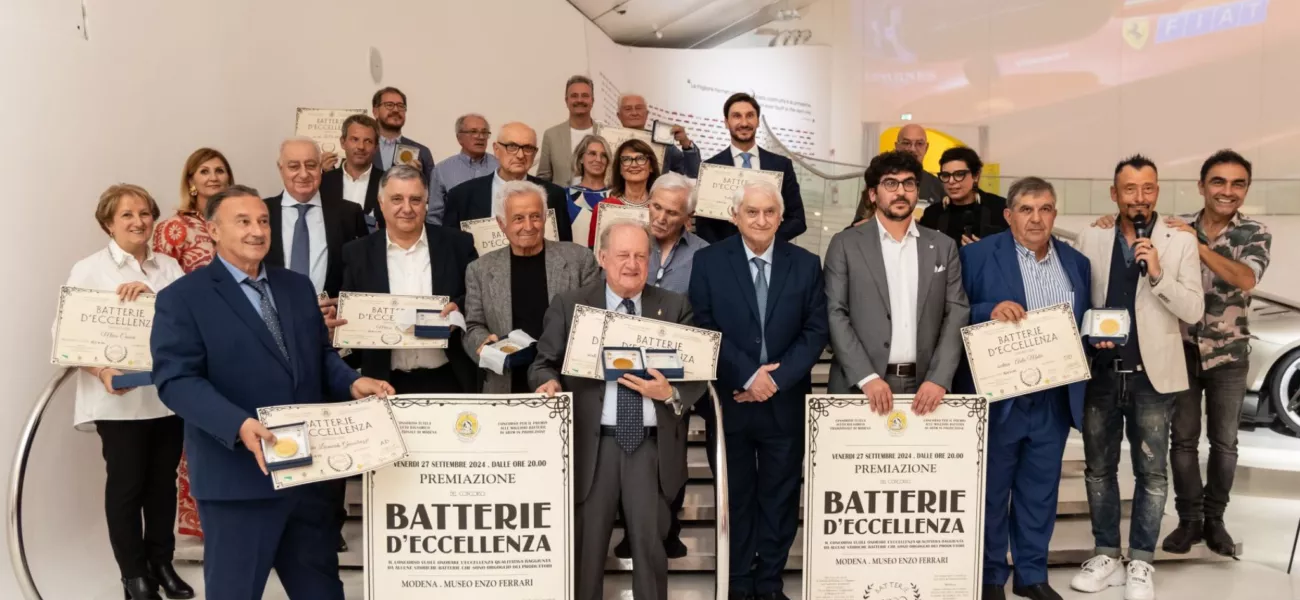 Aceto Balsamico Tradizionale di Modena-Premio batterie di eccellenza 2024