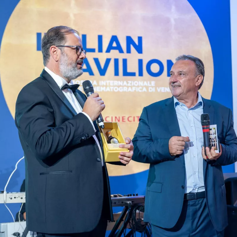 Aceto balsamico tradizionale di modena dop - cerimonia mostra cinema venezia 2024