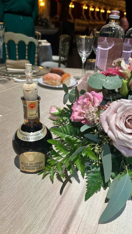 Aceto Balsamico Tradizionale di Modena-Chiusura stagione arena di Verona boccetta prodotto