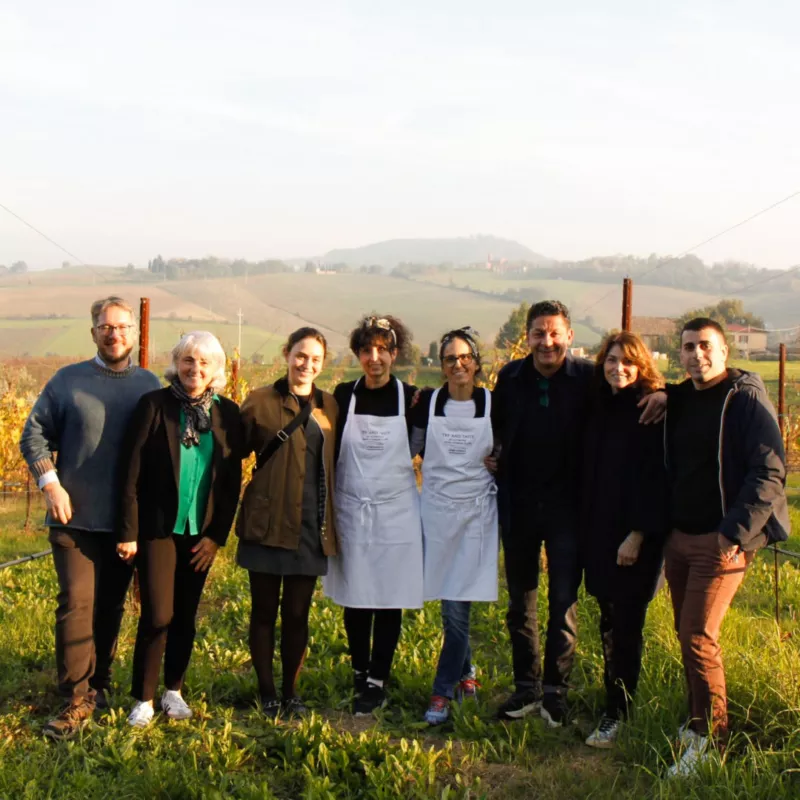 Aceto Balsamico Tradizionale di Modena-Crouch e Mazzei gruppo ospiti