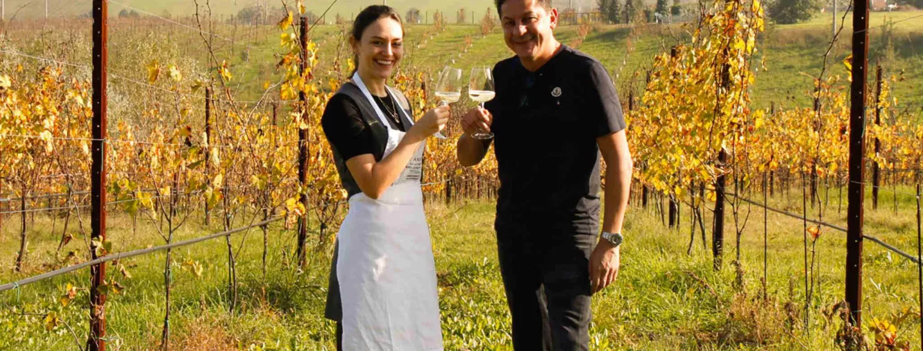 Aceto Balsamico Tradizionale di Modena-Giulia Crouch e Francesco Mazzei in visita