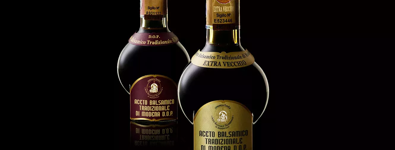 aceto balsamico tradizionale di modena - bottigliette 12 e 25 anni