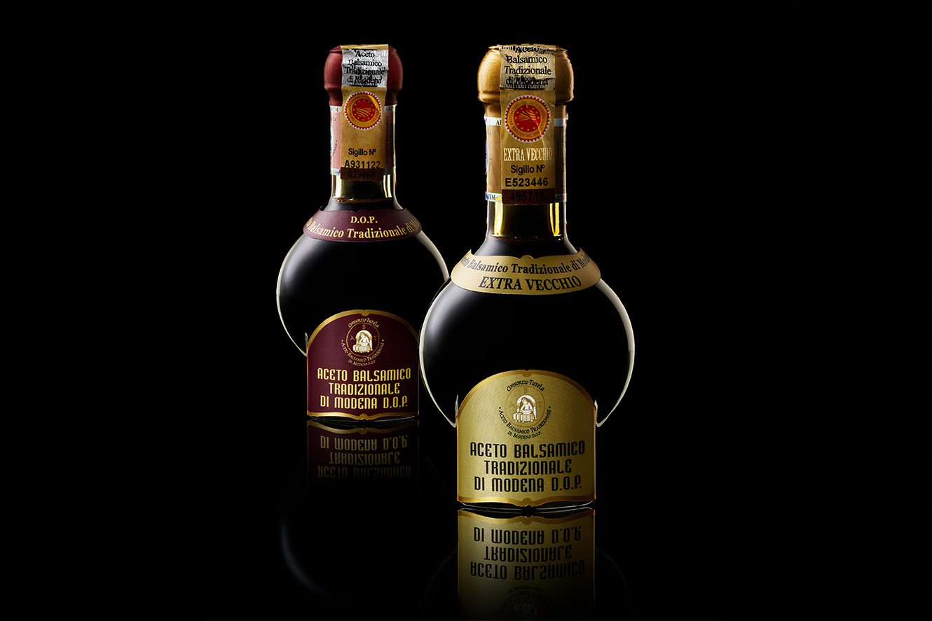 aceto balsamico tradizionale di modena - bottigliette 12 e 25 anni