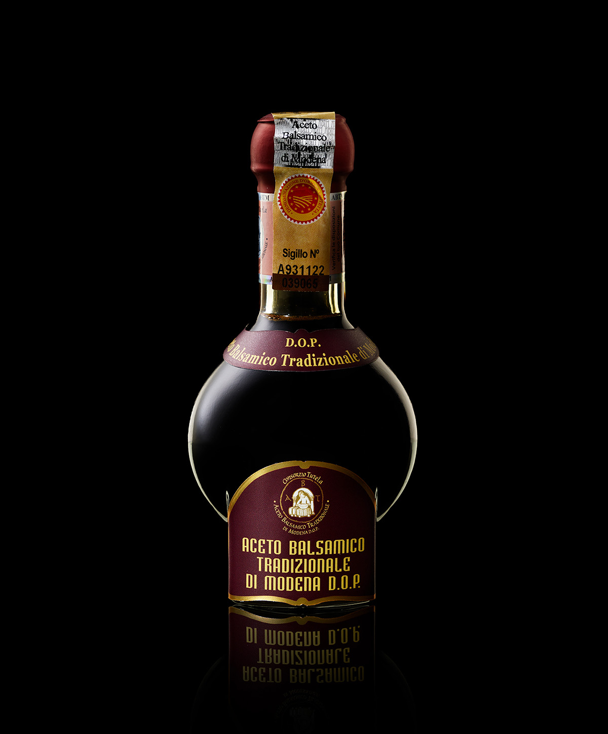 aceto balsamico tradizionale di modena dop - affinato 12 anni - bottiglietta giugiaro